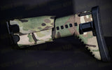 FN SCAR Stock Wrap - in Cordura Fabric in Black Multicam, alternate view 3