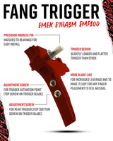 Inception Designs Fang Adjustable Trigger – EMEK / EMF100 / MG100 / Etha3M