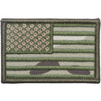 US Flag - 2x3 Patch - MultiCam w/ Olive Drab, Left Face (Forward)