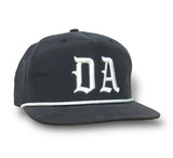 DA Puff 5-Panel Snapback Hat Charcoal, alternate view 2