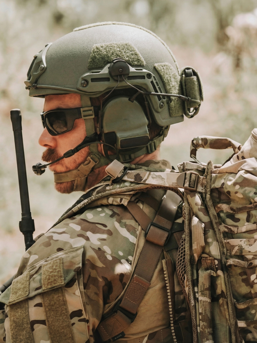 ATE® GEN2 Ballistic Helmet | NIJ IIIA High-Cut - Hard Head Veterans in XL, alternate view 19