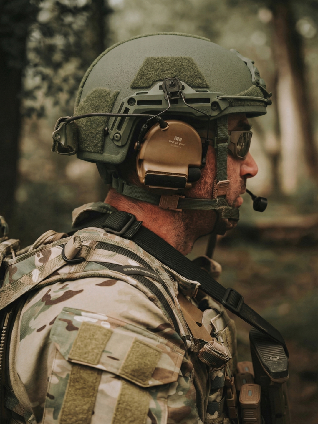 ATE® GEN2 Ballistic Helmet | NIJ IIIA High-Cut - Hard Head Veterans in XL, alternate view 18