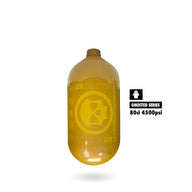 "Skeleton Air" Hyperlight Air Tank 80ci - Ghosted – Black