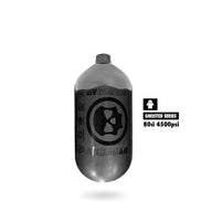"Skeleton Air" Hyperlight Air Tank 80ci - Ghosted – Red — alternate view 4