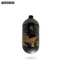 "Diamond Series" Savage Skull Air Tank 80ci (Bottle Only) – Black / Gold — alternate view 3
