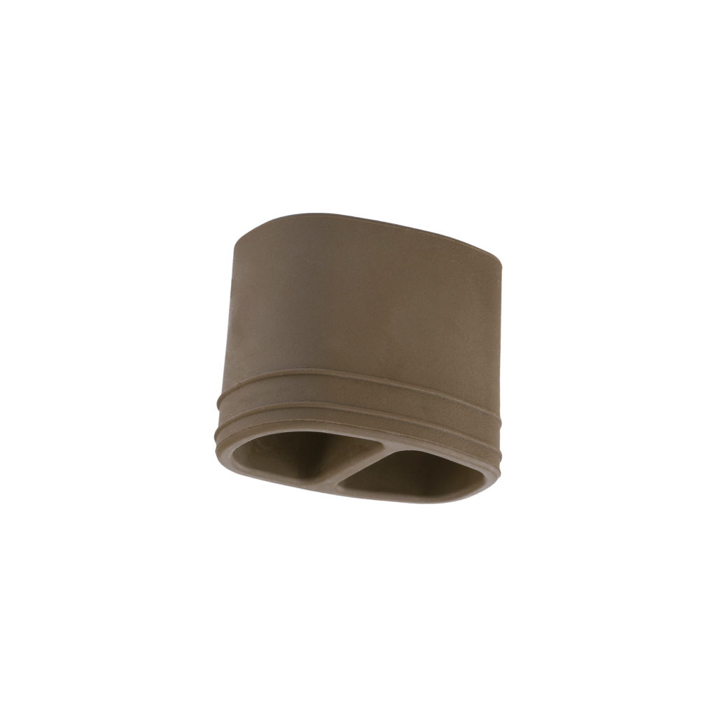 B5 Systems Battery Grip Plug for P-Grip and AK Grip in Coyote Brown, alternate view 4