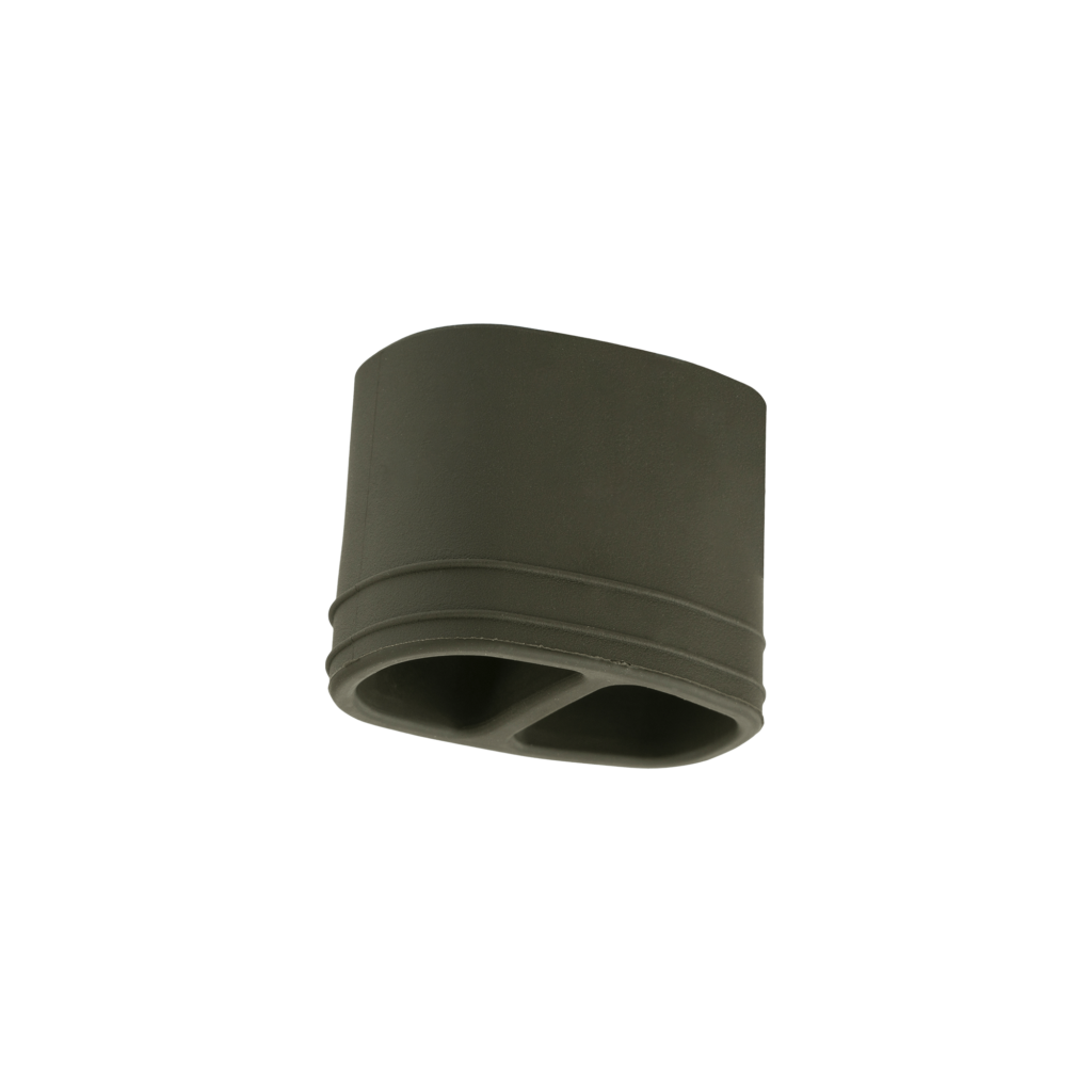 B5 Systems Battery Grip Plug for P-Grip and AK Grip in Olive Drab Green, alternate view 3