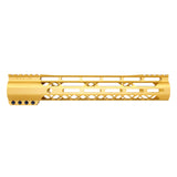 Guntec Air-LOK M-LOK Compression Free Float Handguard in Gold, alternate view 23