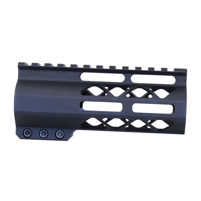 Guntec Air-LOK M-LOK Compression Free Float Handguard in 5"