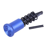 Guntec AR-15 Forward Assist Assembly in Blue