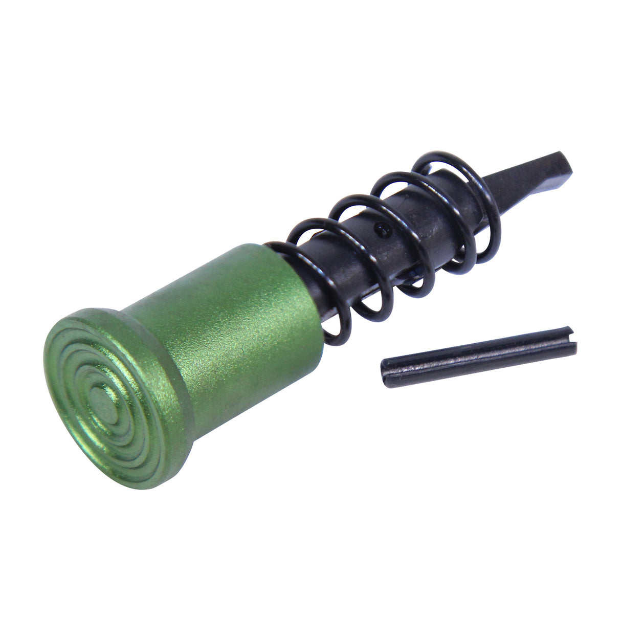 Guntec AR-15 Forward Assist Assembly in Green