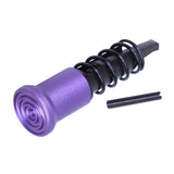 Guntec AR-15 Forward Assist Assembly in Purple