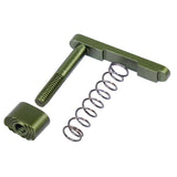 Guntec USA AR-15 Mag Catch Assembly With Extended Mag Button in Olive Drab Green, alternate view 4