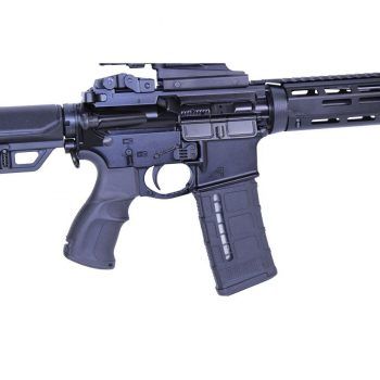 Déclencheur de chargeur étendu Guntec AR-15/LR-308 - Noir