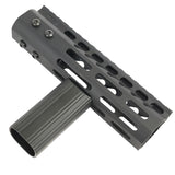 Ultralight Aluminum M-LOK Vertical Grip in Blue, alternate view 3