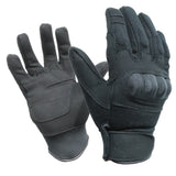 McGuire Gear Full Finger Hard Knuckle Glove in Coyote, alternate view 3