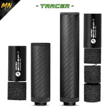 MNA Gen 5 Phantom Carbon Fiber Airsoft Mock Suppressor, 6", Forged Carbon Fiber, alternate view 6