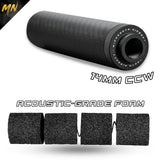 MNA Gen 5 Phantom Carbon Fiber Airsoft Mock Suppressor, 6", AceTech Brighter R, alternate view 7