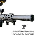 MNA Gen 5 Phantom Carbon Fiber Airsoft Mock Suppressor, alternate view 9