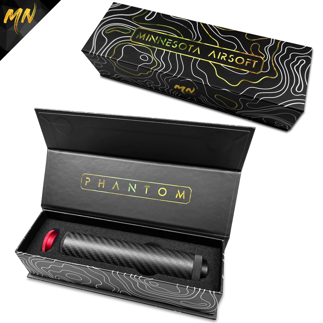MNA Gen 5 Phantom Carbon Fiber Airsoft Mock Suppressor, alternate view 10