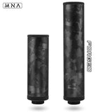 MNA Gen 6 Phantom™ Carbon Fiber Airsoft Suppressor, Twill, 4", alternate view 2