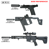 MNA Gen 6 Phantom™ Carbon Fiber Airsoft Suppressor, Forged, 6", alternate view 8