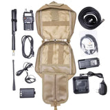 Radio Go Bag with Baofeng BF-F8HP 8 Watt Programmed Vehicle Radio and Nagoya NA771 – Black BF-F8HP With Nagoya