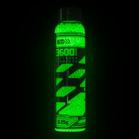 Glowball™ Tracer .25g BB's - 3600ct - Green, alternate view 2