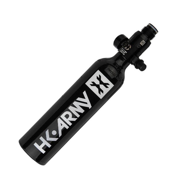 HK Army 13ci / 3000psi Aluminum Compressed Air Tank - Black w/ 800psi Regulator