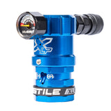 Hostile® XLP Regulator - Side Port Quick-Disconnect - Blue, alternate view 3