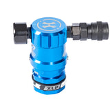 Hostile® XLP Regulator - Side Port Quick-Disconnect - Blue, alternate view 5