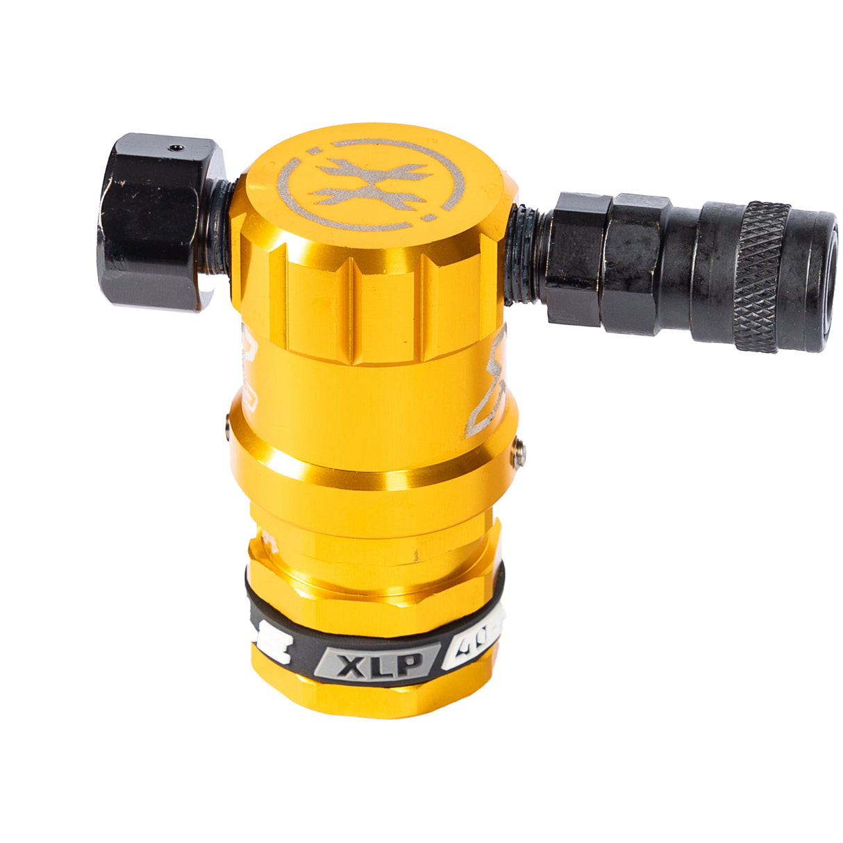 Hostile® XLP Regulator - Side Port Quick-Disconnect - Gold, alternate view 5