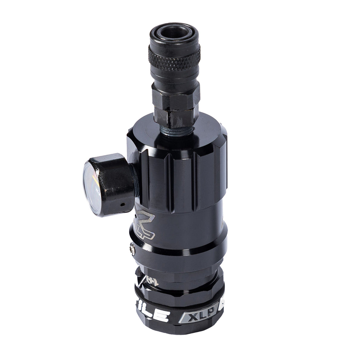 Hostile® XLP Regulator - Top Port Quick-Disconnect - Black, alternate view 5