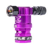 Hostile® XLP Regulator - Side Port Quick-Disconnect - Purple, alternate view 3