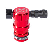 Hostile® XLP Regulator - Side Port Quick-Disconnect - Red, alternate view 5