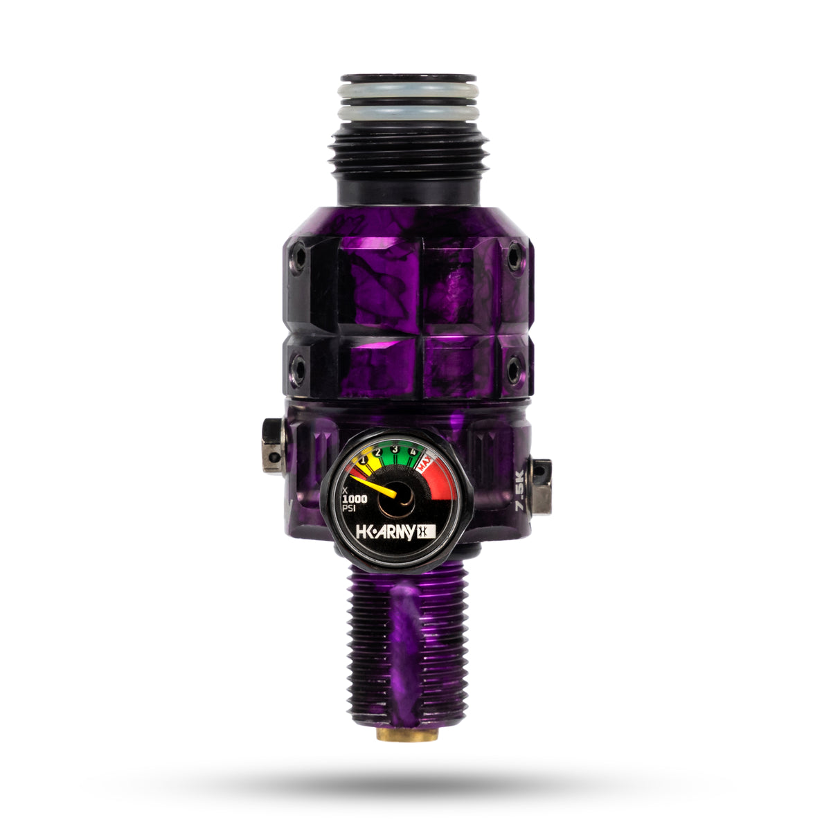 HK Army Turbine Pro Adjustable HPA Regulator - 350-650 PSI in Purple, alternate view 17
