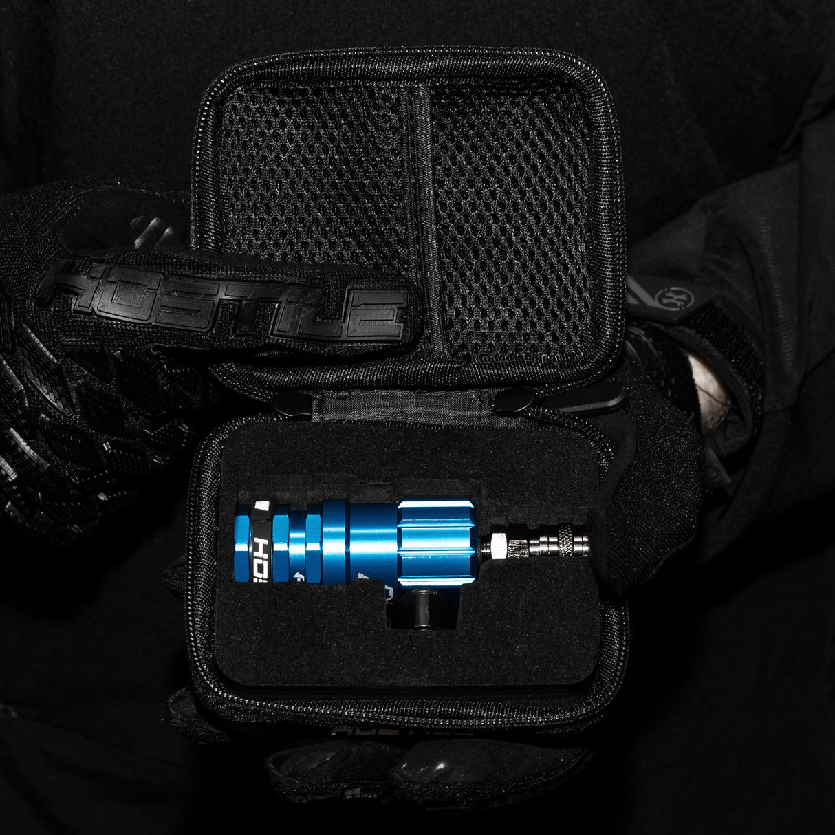 Hostile® XLP Regulator - Top Port Quick-Disconnect - Blue, alternate view 6