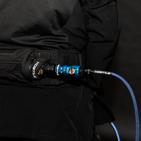 Hostile® XLP Regulator - Top Port Quick-Disconnect - Blue, alternate view 2