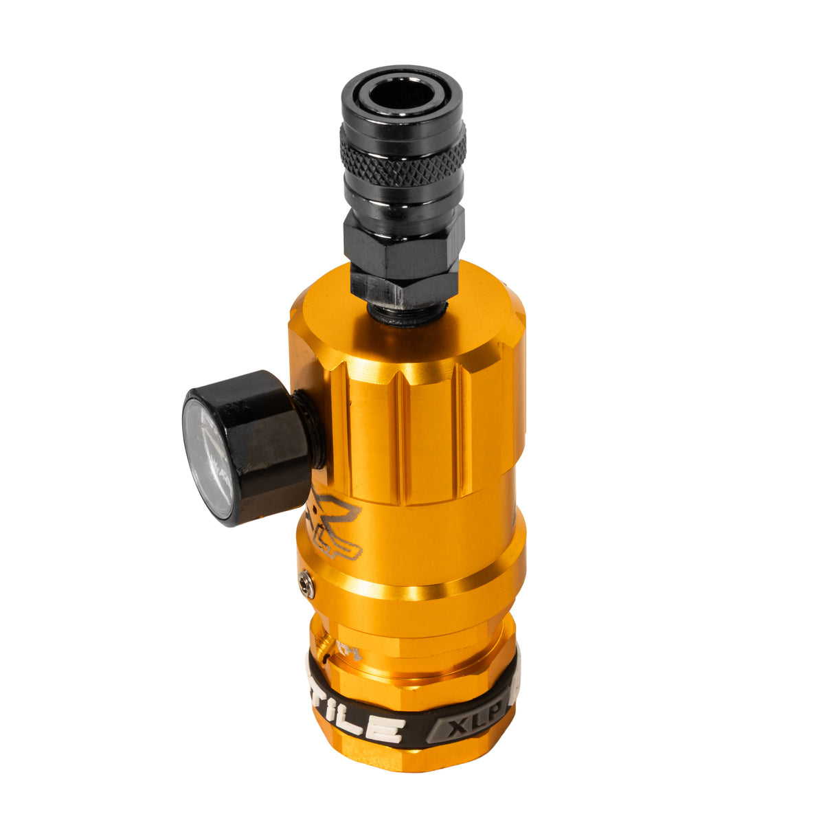 Hostile® XLP Regulator - Top Port Quick-Disconnect - Gold, alternate view 4