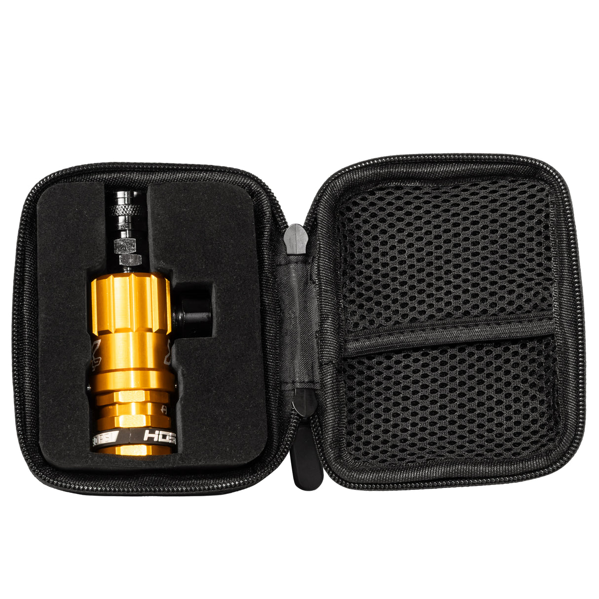 Hostile® XLP Regulator - Top Port Quick-Disconnect - Gold, alternate view 6