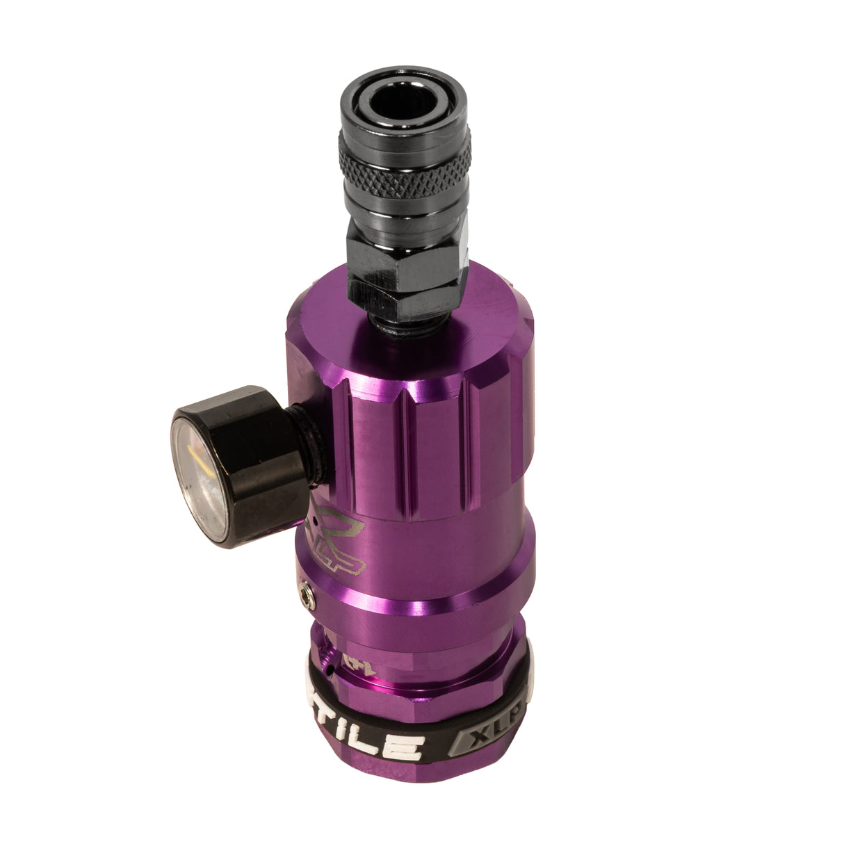 Hostile® XLP Regulator - Top Port Quick-Disconnect - Purple, alternate view 4