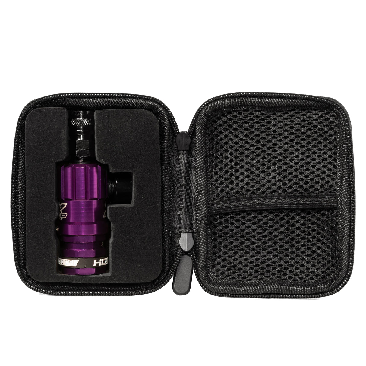 Hostile® XLP Regulator - Top Port Quick-Disconnect - Purple, alternate view 6