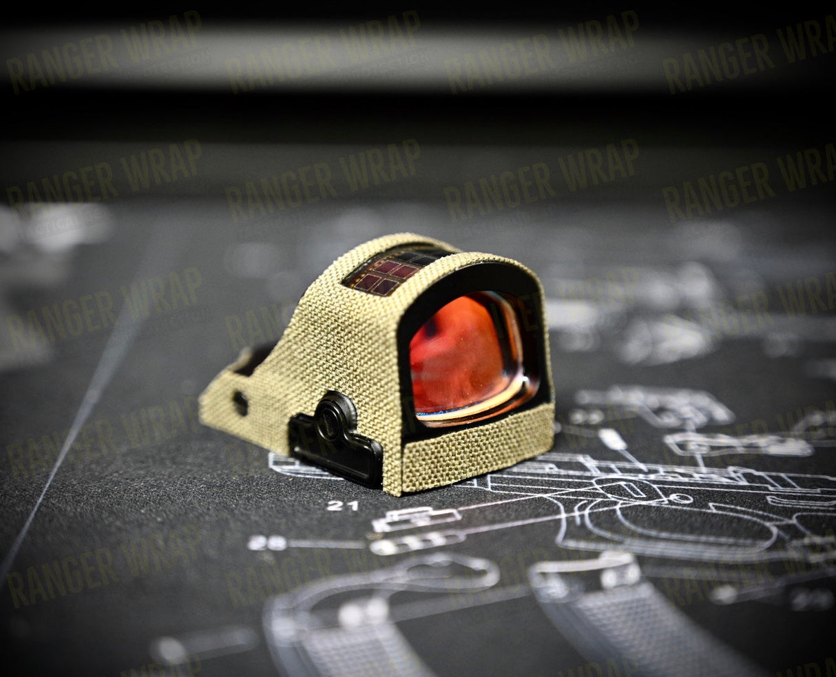 Holosun 407C X2/507C X2- Optic Wrap in Cordura Fabric in Coyote Brown, alternate view 9