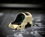 Holosun 407C X2/507C X2- Optic Wrap in Cordura Fabric in Flat Dark Earth (Tan), alternate view 10