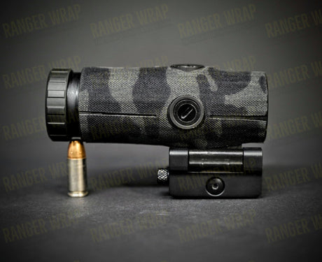 Holosun HM3X 3X Magnifier - Optic Wrap in Cordura Fabric in Desert Tiger Stripe, alternate view 2