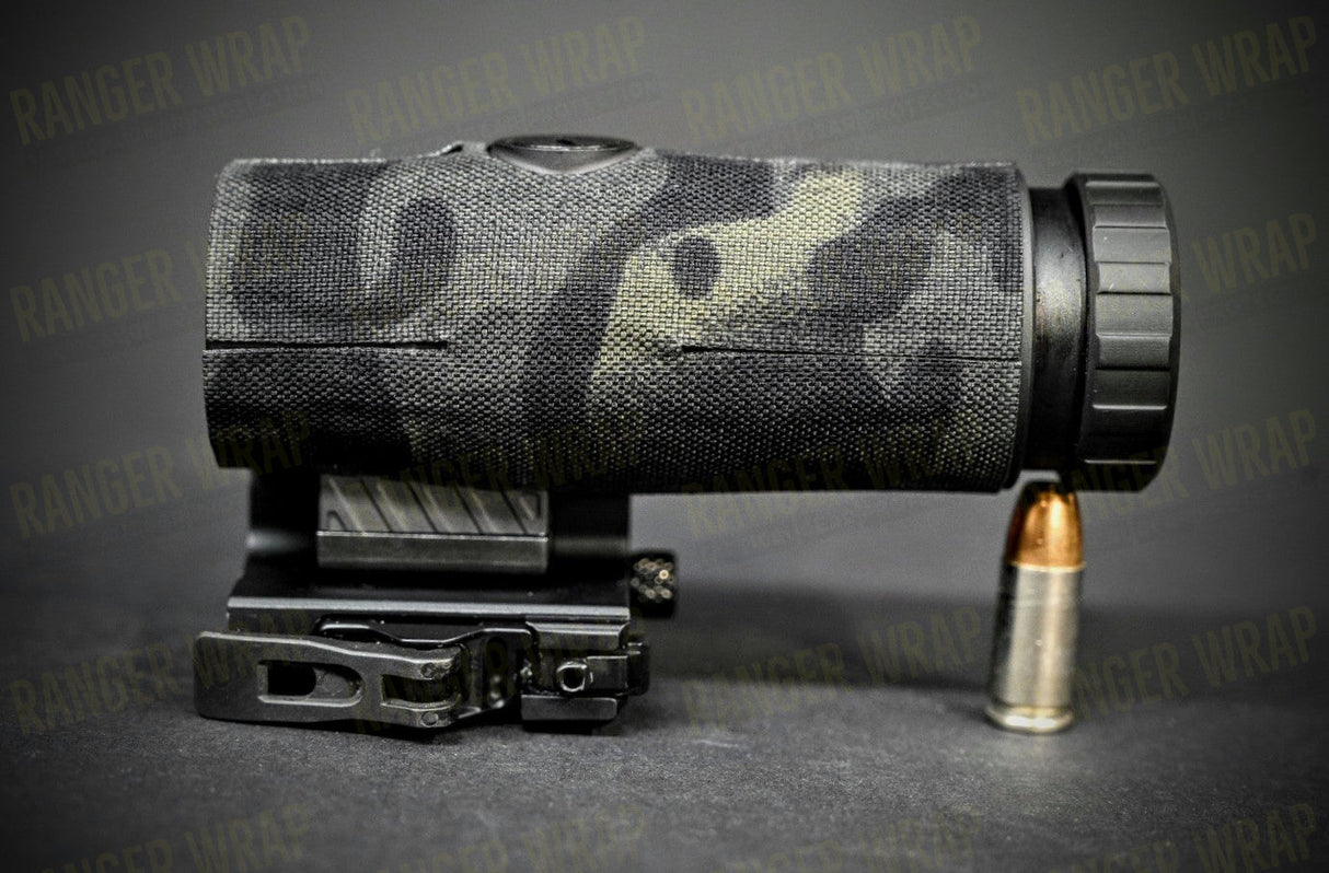 Holosun HM3X 3X Magnifier - Optic Wrap in Cordura Fabric in Splatter, alternate view 3