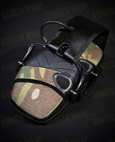Howard Leight Impact Sport - Ear Pro Wrap in Cordura Fabric in Black Multicam, alternate view 2