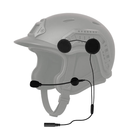 In Helmet & Push To Talk Kit - Quick Disconnect (Hirose): 2 Pin Kenwood, Baofeng, BTECH, Rugged Radios, Diga-Talk, TYT, AnyTone, Alinco, Relm/BK Radio, Quansheng, Wouxon, Retevis, Rocky Talkie Mountain Radio