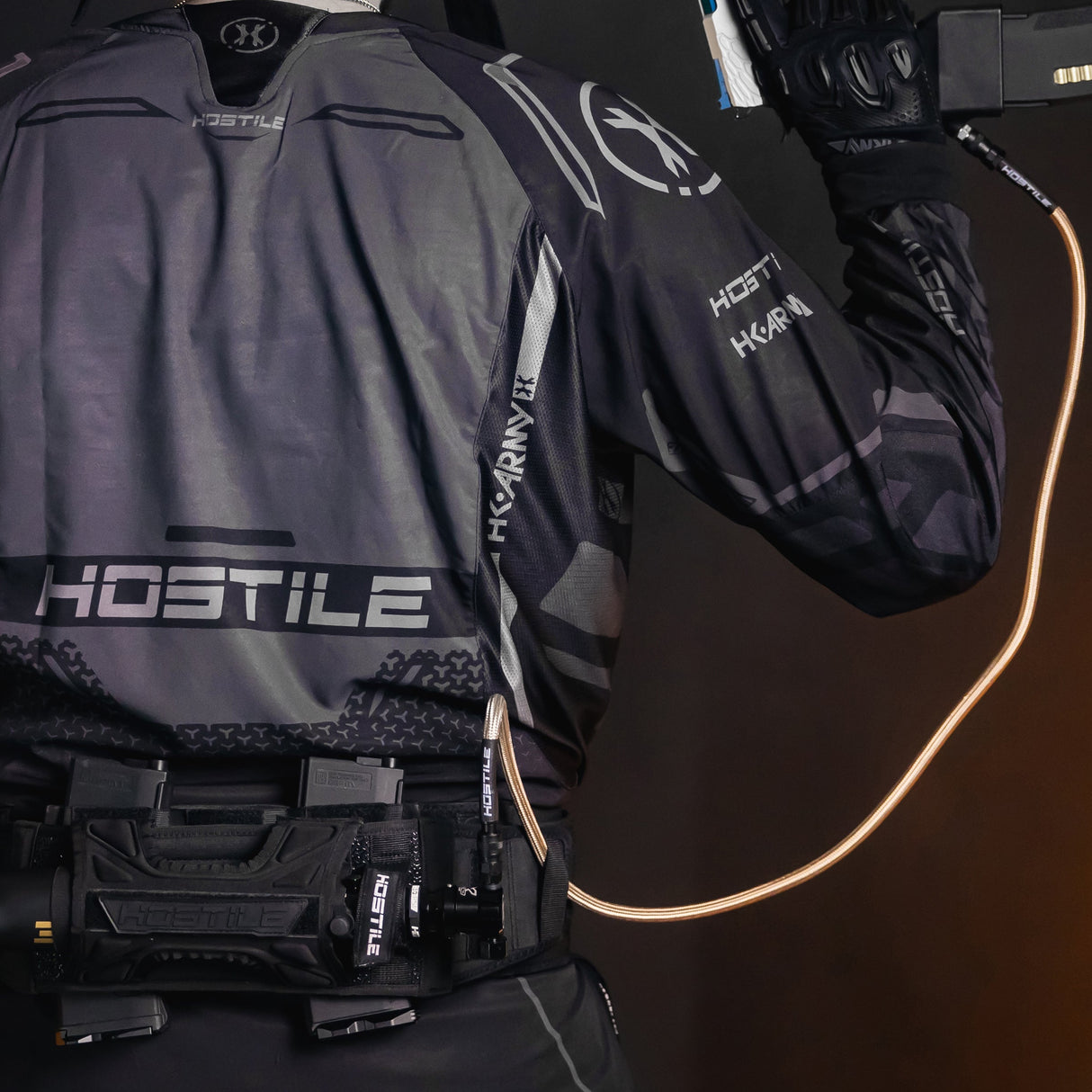 Hostile® Flex Line 42" Hose - Gold, alternate view 6