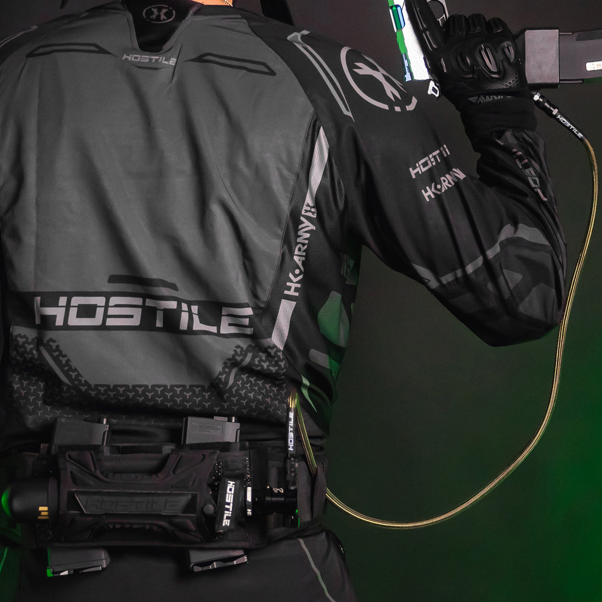Hostile® Flex Line 42" Hose - Olive